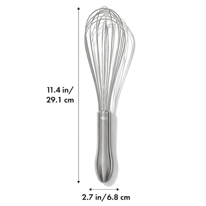 OXO - Batidor de acero de 11 pulgadas