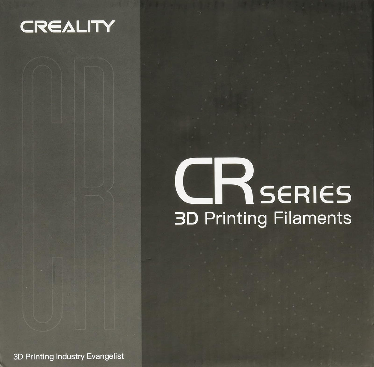 Creality CR Filamento PLA 1,75 mm 1kg para Impresora 3D, Tenacidad Mejorada sin Deformación, Precisión Dimensional ±0,03 mm, Apto para Impresora 3D FDM, Plata