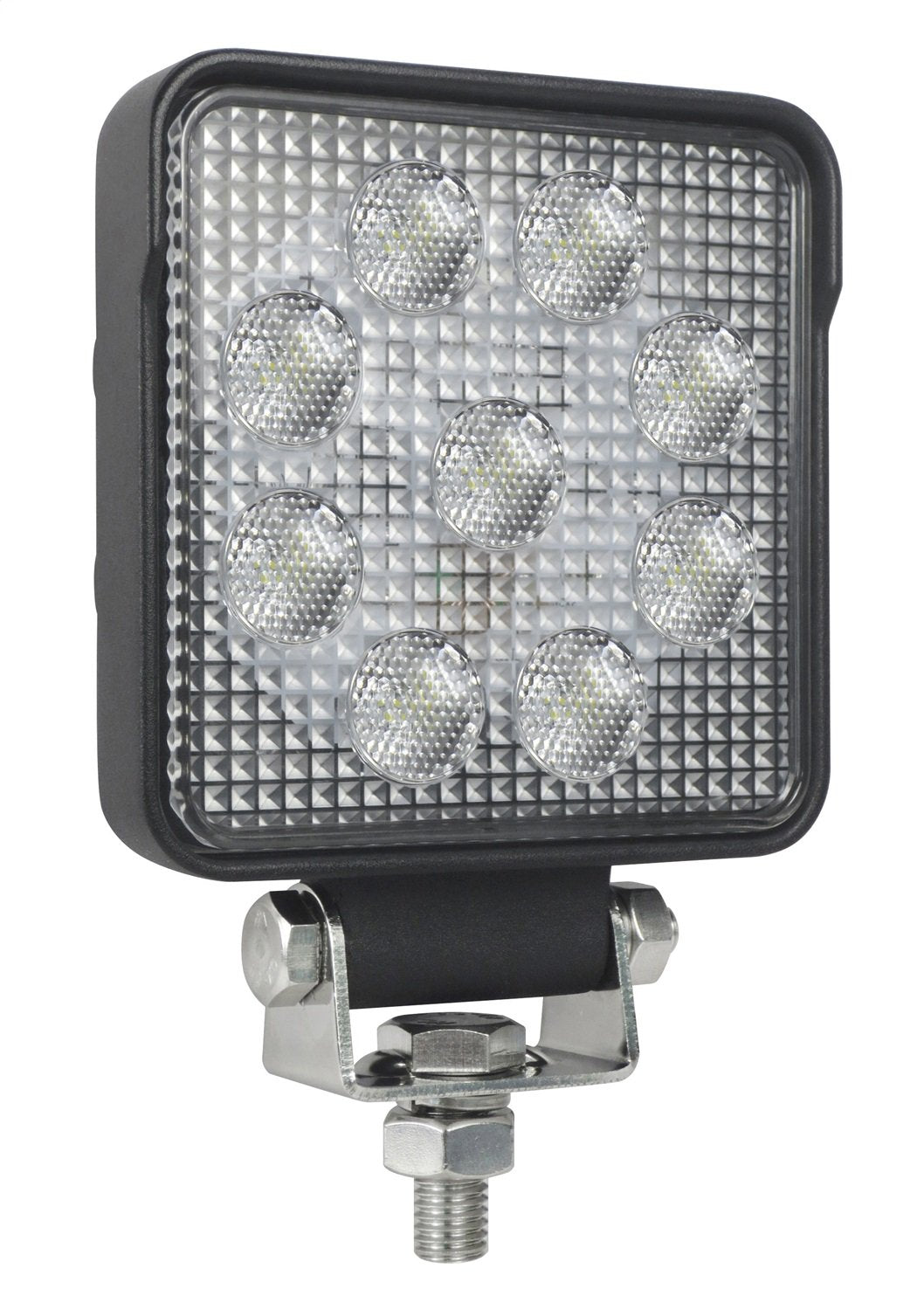 Hella 357103002 ValueFit 4 Square 1.0 LED Luz de Trabajo de Rango Cerrado, Negro