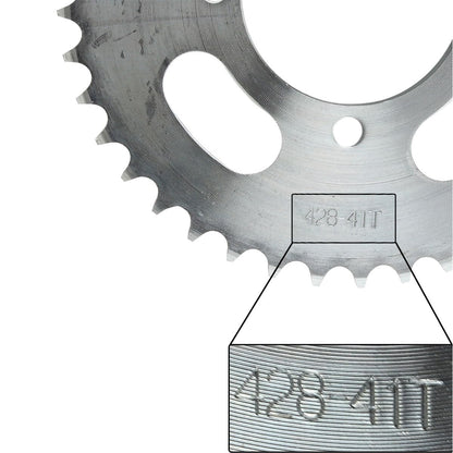ITALIKA F02030402 Engrane Traccion Final 41T, Gris