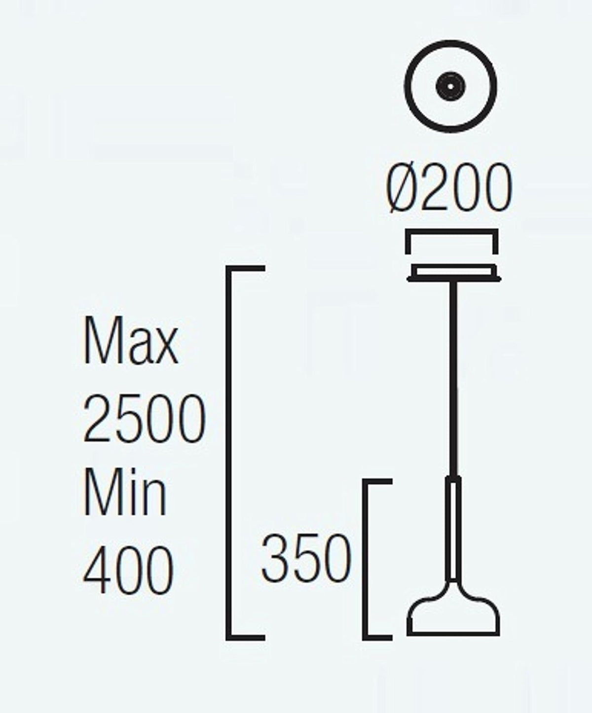 LEDS-C4 13164 Lámpara Sixties Colgante Campana Led, Cree 3000K