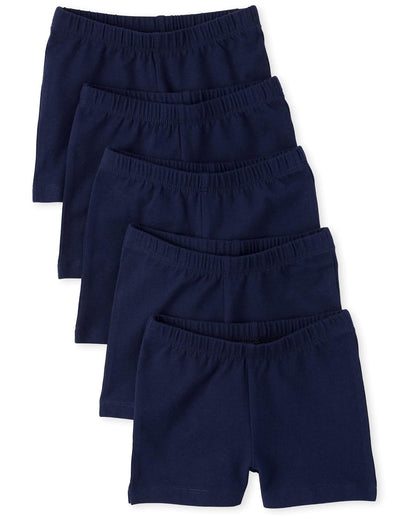 The Children's Place Paquete de 5 Pantalones Cortos para Niña - Tidal 5 unidades - 2XL