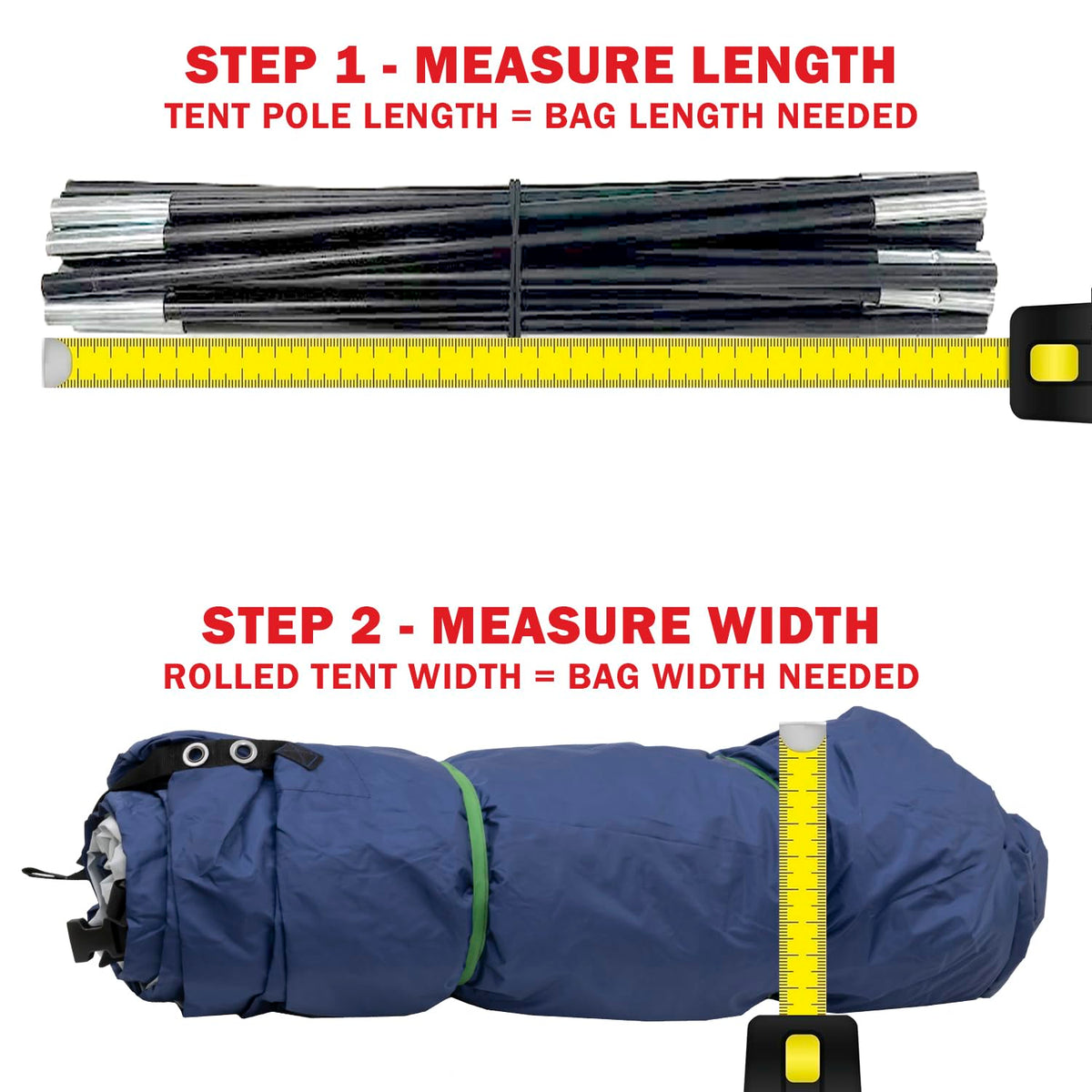 ALPS Mountaineering Bolsa Transportadora para Tienda, Tamaño Mediano, con Cierre
