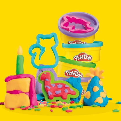 Play-Doh Pack Fiesta de Colores - Kit 24 Latas para Fiestas y Cumpleaños