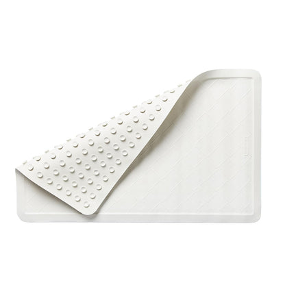 Rubbermaid Commercial Safti-Grip Bath Mat, Medium, White, 1982724 - Rectángulo - 28" x 16" (Rectangular) - Blanco