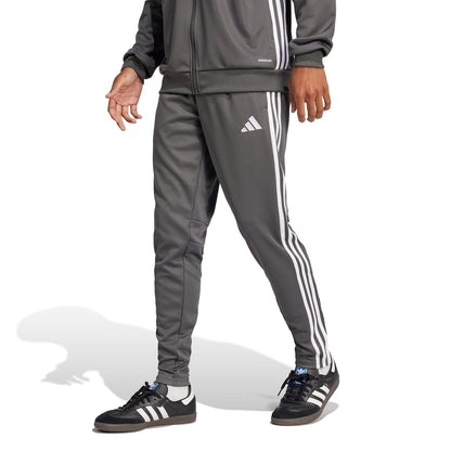 adidas Tiro 25 Essentials - Pantalones de Entrenamiento para Hombre - XL - Gris - Blanco