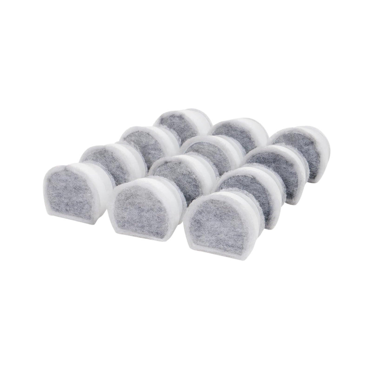 PetSafe Drinkwell Replacement Carbon Filters, Dog and Cat Ceramic and 2 Gallon Water Fountain Filters, 12-Pack