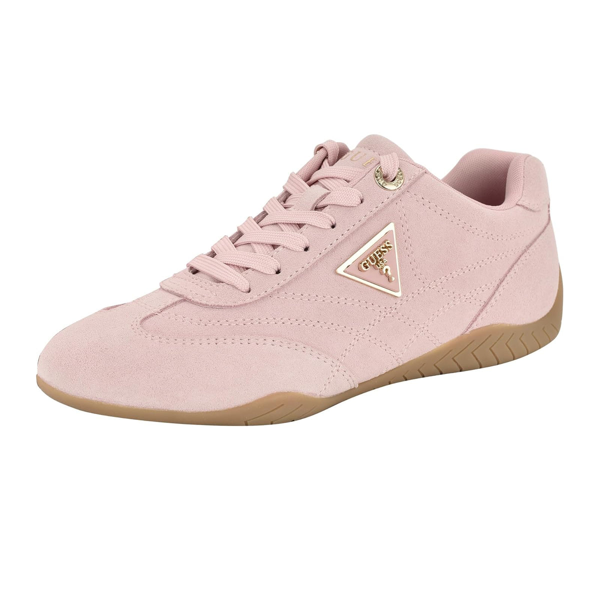 Guess Gabiey Zapatillas para Mujer - 23.0 cm - Rosa Claro Suede 680