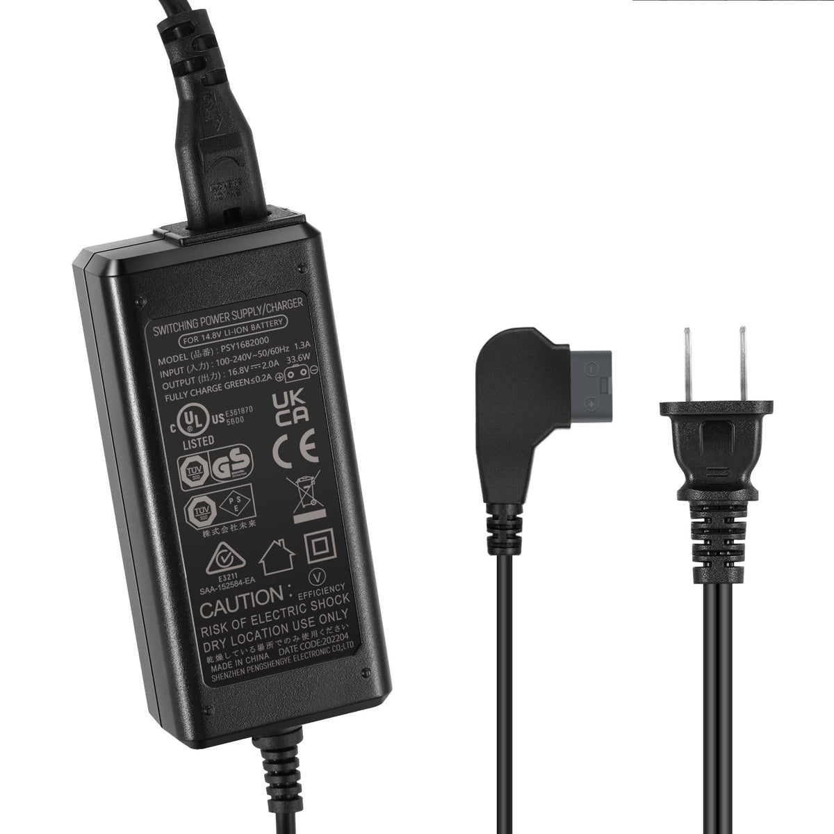 NEEWER D-Tap - Cargador de batería con Cable D-Tap de 3.3 pies/1 m para Montaje en V, Bloqueo en V, batería de Montaje Dorado, Compatible BP-95W BP-190WS BP-150WS BP-V47 BP-V95 Sony BP-U65