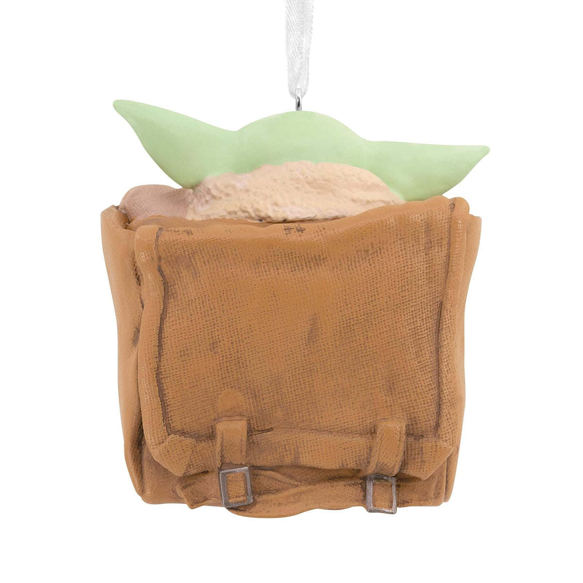 Hallmark Star Wars: The Mandalorian Grogu in Bag - Adorno navideño para el 4 de Mayo