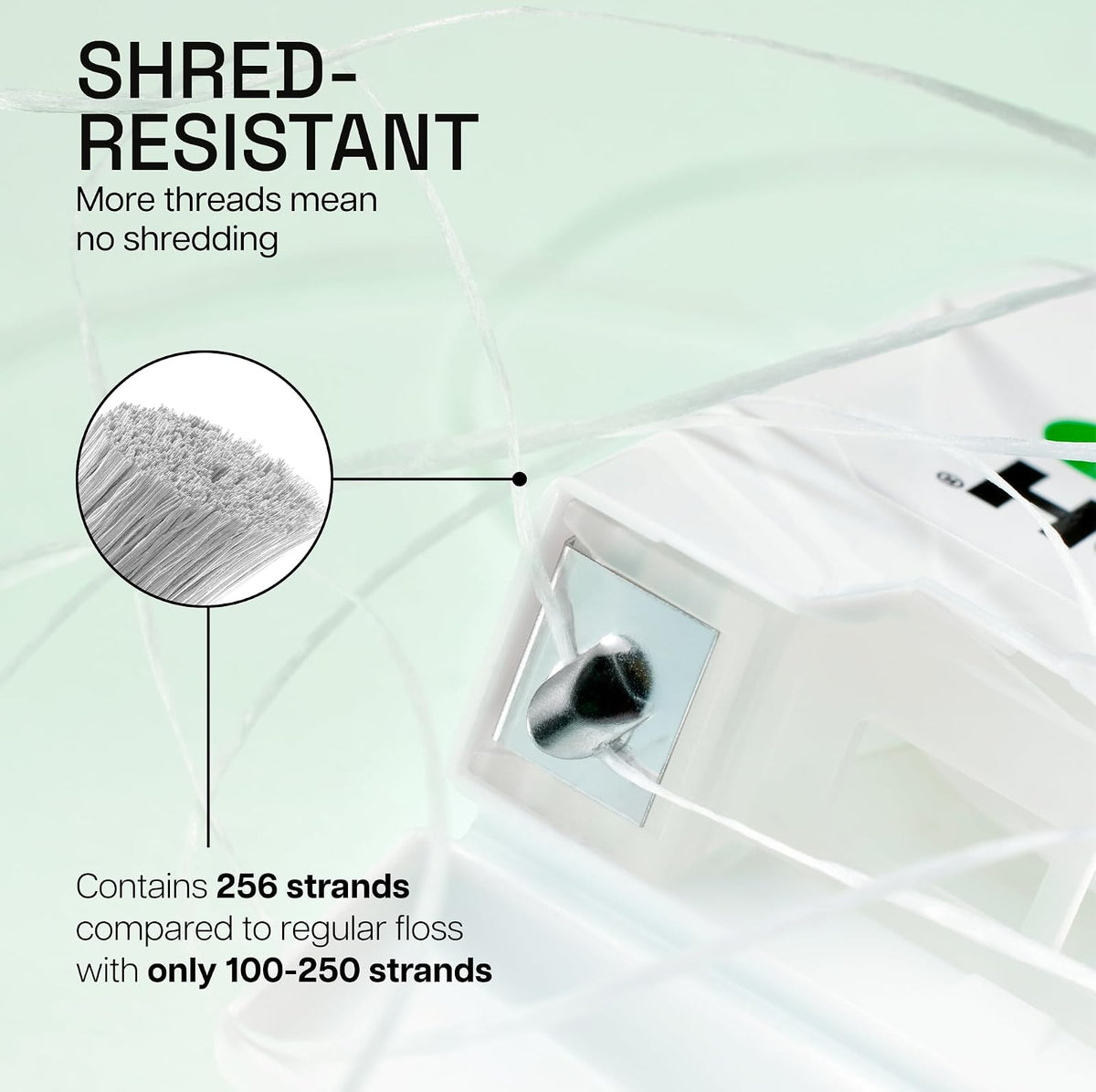 Reach Waxed Dental Floss for Plaque and Food Removal, Refreshing Mint Flavor, 55 Yards, Pack of 6