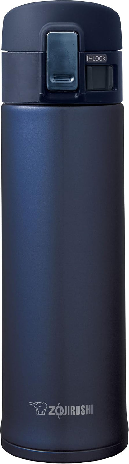 Zojirushi Vaso Térmico de Acero Inoxidable - 0.5 Litros - Smoky Blue