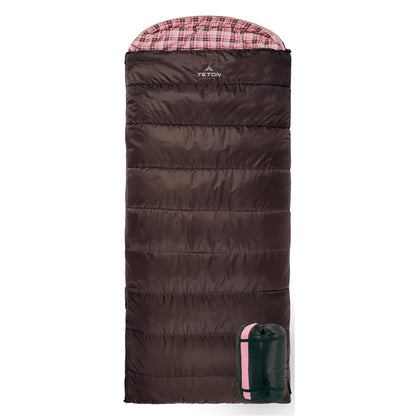 Teton Sports Celsius Regular -18C Bolsa de Dormir - Right Zip - Brown