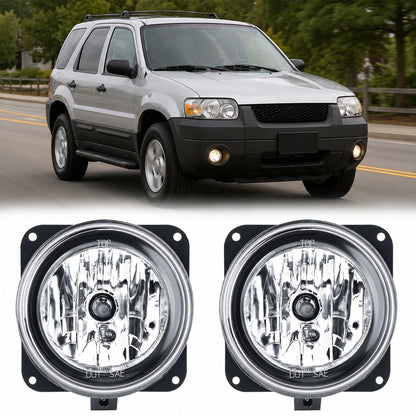Nilight FOG-C21 Juego de Luces Antiniebla para Ford Focus SVT 2002-2006 Escape 2003-2004 Mustang Cobra 2002 Lincoln LS