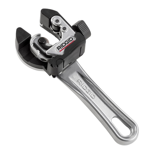 RIDGID - Cortatubos RIDGID 118 para Cobre, Herramienta 2 en 1 para Espacios Reducidos, Corte Preciso y Compacto