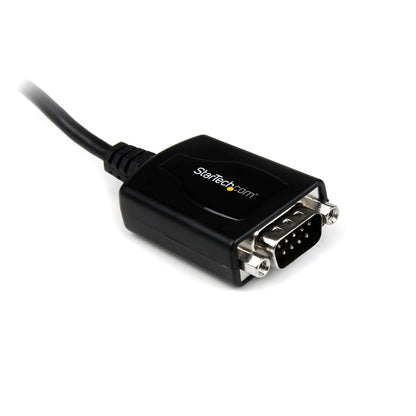 StarTech ICUSB232PRO Cable USB a Puerto Serie Serial RS232 con Retención del Puerto de Asignación COM, 1x DB9 Macho, 1x USB A Macho, 0.3m