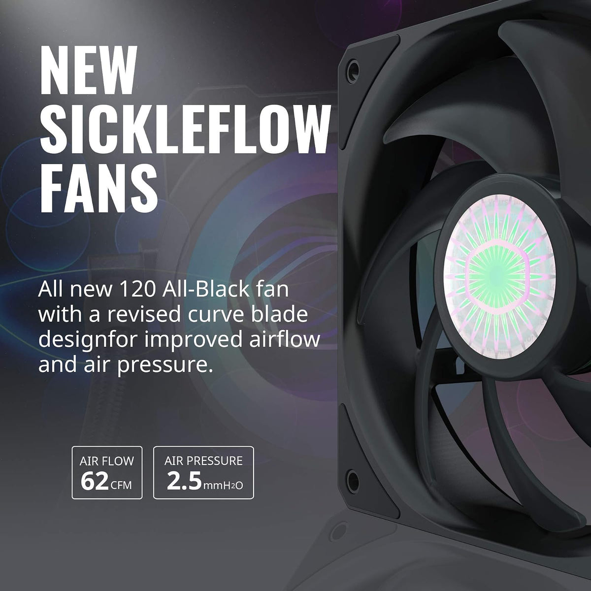 Cooler Master MasterLiquid ML240 - Enfriador líquido de CPU AIO de bucle cerrado, bomba de espejo ARGB, bomba de doble cámara, ventiladores SickleFlow 140 PWM, AMD Ryzen AM5/AM4, Intel LGA1700*/1200 (MLX-D24M-A18PK-R1)