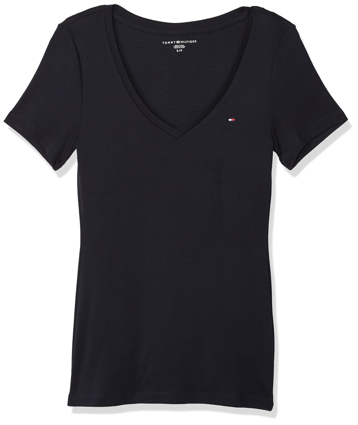 Tommy Hilfiger Playera para Mujer - XL - Azul Oscuro
