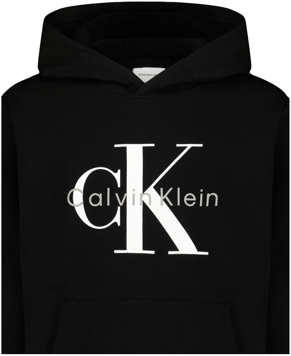 Calvin Klein Long Sleeve Pullover Fleece Hoodie Sudadera con Capucha Niños