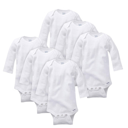 Gerber Body de manga larga multipaquete Enterizo de manga larga bebés unisex