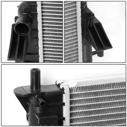 DNA Motoring DPI 2789 Radiador de núcleo de aluminio de 1 fila compatible con Mustang AT&MT, CU2789 8012789 4R338005CE 4R3Z8005CA 9R3Z8005B BR3Z8005A, OEM-RA-2789