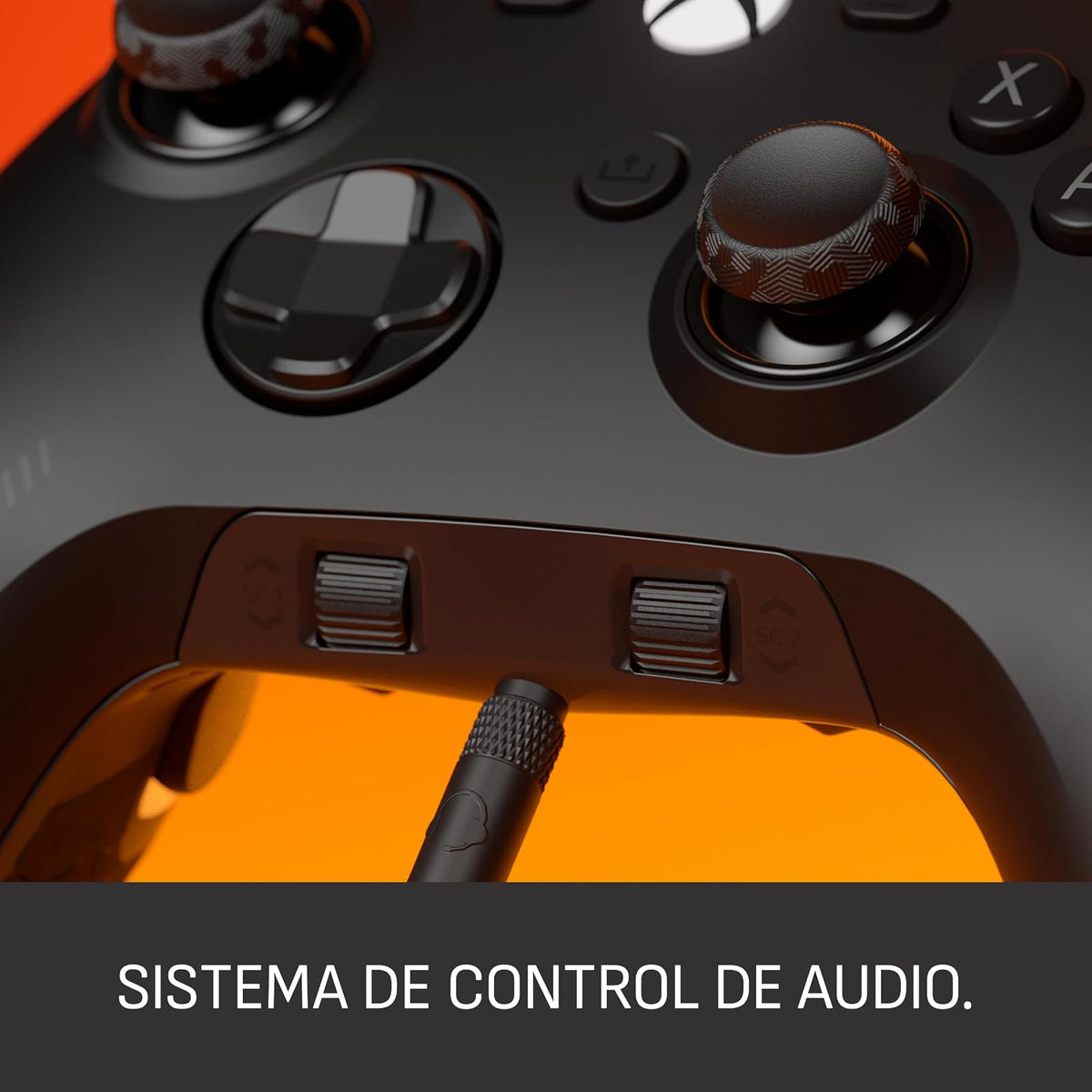 SCUF VALOR Mando Xbox Performance con Cable, TMR Anti-Drift – Negro | Palas Traseras Personalizables, Gatillos Instantáneos, Controles de Audio, Xbox Series X|S, Xbox One, Windows PC