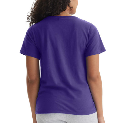 Hanes Playera de algodón Cuello V para Mujer Originals