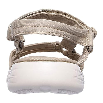 Skechers On-the-go 600 - Sandalia deportiva para Mujer | Casual, amortiguación de 5 generales, alfombrilla Goga refrigerada por aire, lavable a máquina, vegana, sandalia de río