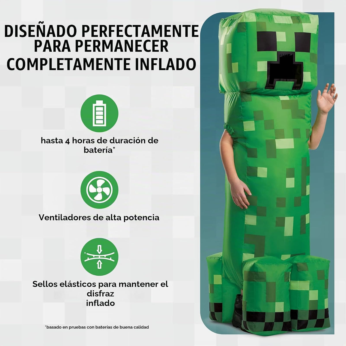 Disguise - CREEPER INFLATABLE CHILD Costume