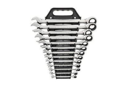 Apex Tool Group - Juego de llaves de trinquete SAE Master GearWrench 9312 de 13 piezas - 13 piezas SAE. - Llave