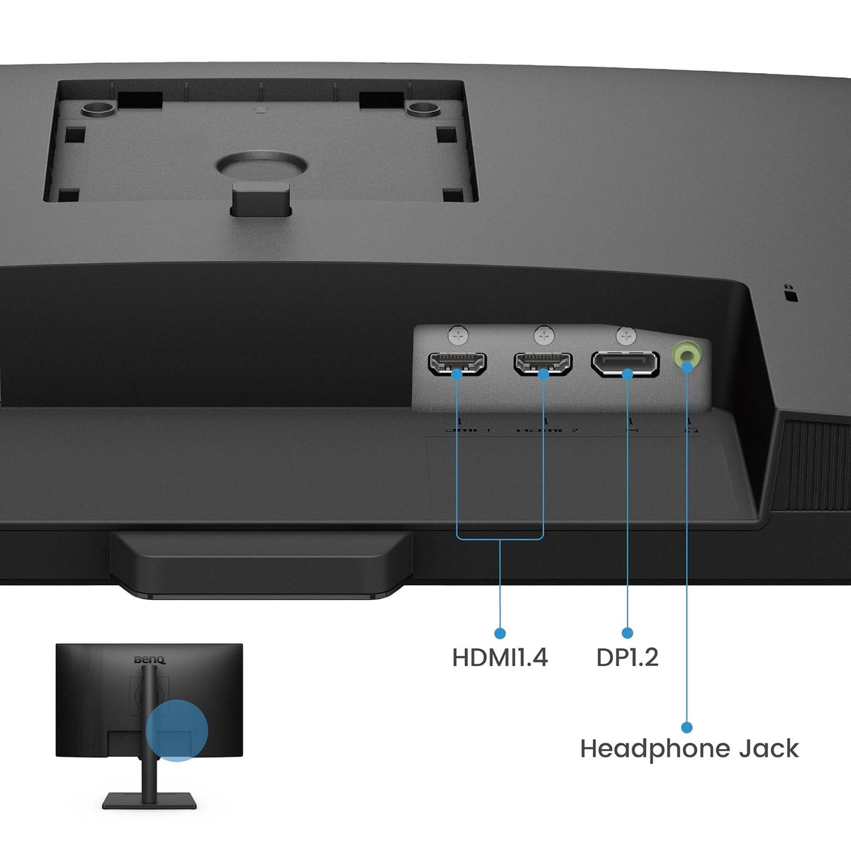 BenQ Monitor GW2790T 27" IPS 1080p, FHD, 100 Hz, Eye-Care, diseño ergonómico (Gira 90°), 99% sRGB, VESA MediaSync, HDMI, Display Port, sin Parpadeo, luz Azul de Baja Intensidad, Modo de codificación