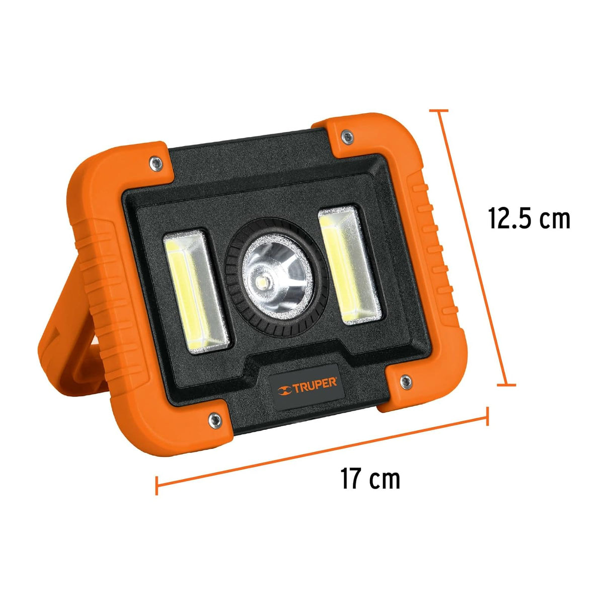 TRUPER LAT-1300, Lámpara LED recargable de trabajo, 1000 lúmenes