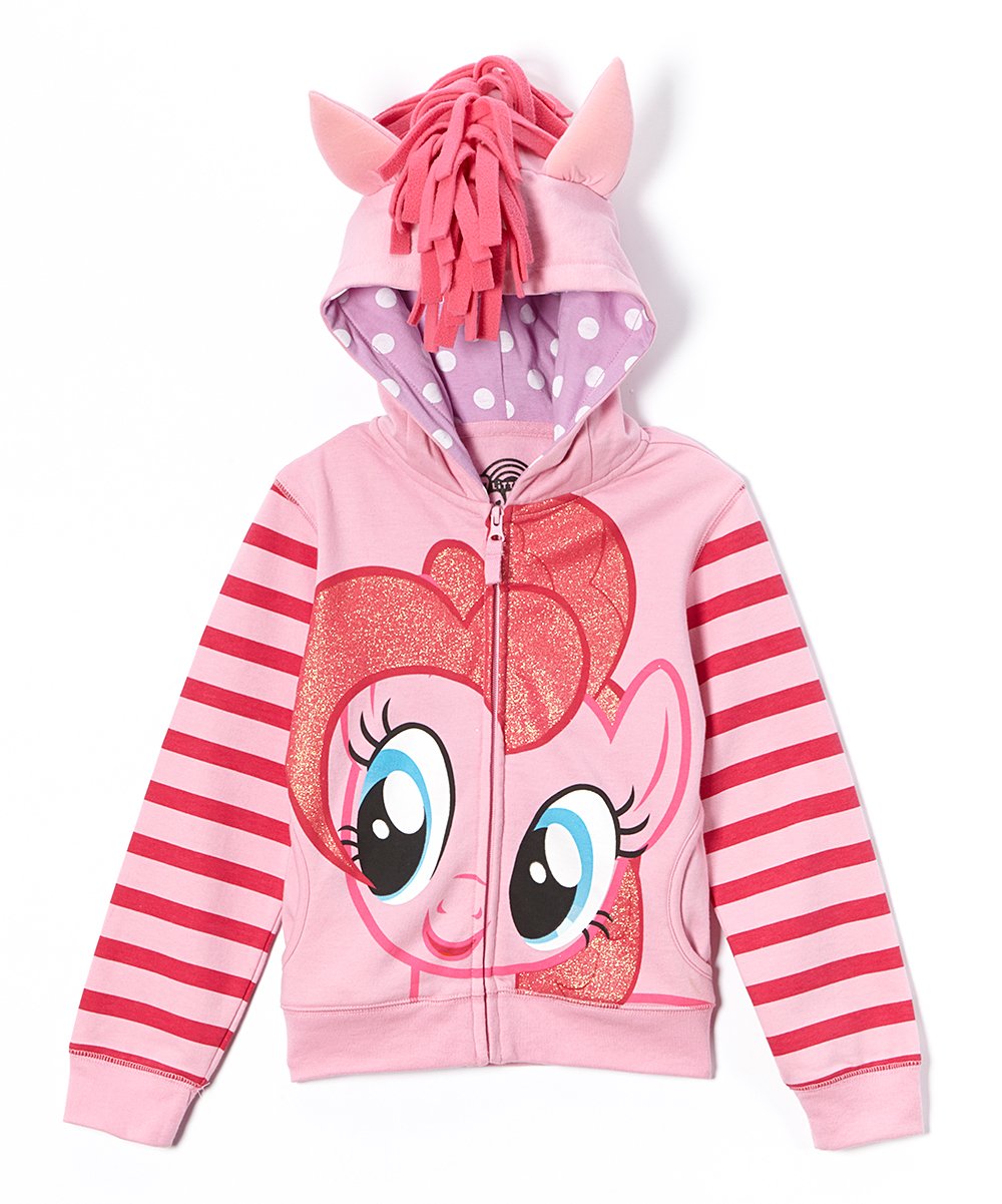 My Little Pony Sudadera con Capucha para Niña - rosa, (Pinkie Pie) - 4 Años