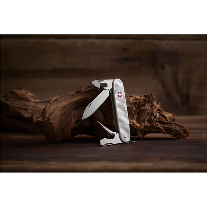 Victorinox Navaja Pioneer Alox, Plata, 8 Usos