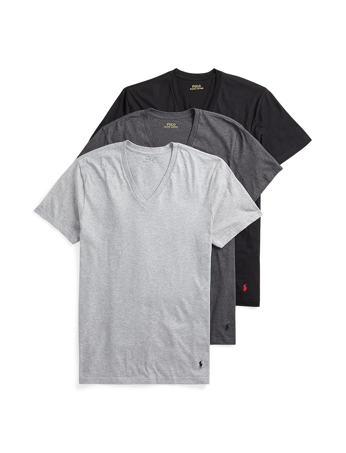 Polo Ralph Lauren Mens Standard Fit V-Neck T-Shirt