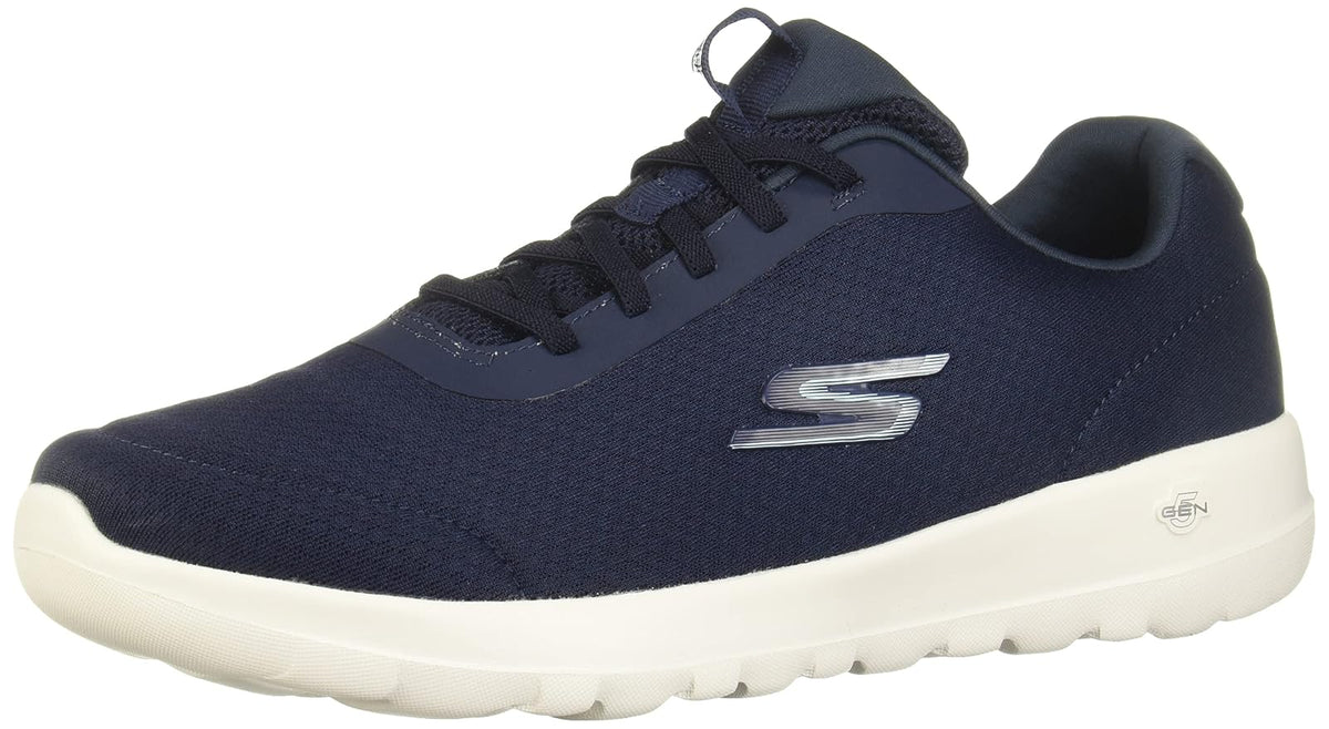 Skechers Go Walk Joy - Ecstatic, Mujer - 25.5 cm - Azul marino - flor y brillo
