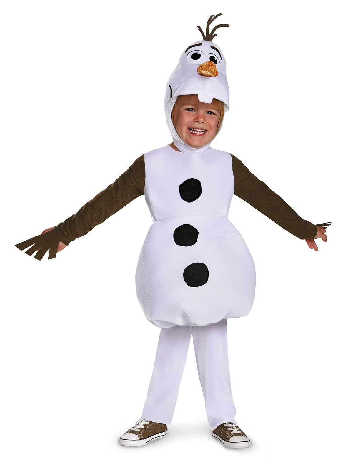 Olaf - Disfraz clásico para niño, Talla S (2T)