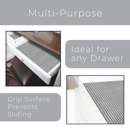 Smart Design Forro de Estante de Agarre clásico, 12 Pulgadas x 20 pies, no Adhesivo, Parte Inferior de Agarre Fuerte, cajón de Cocina fácil de Limpiar, Armario, Cubierta Protectora de aparador