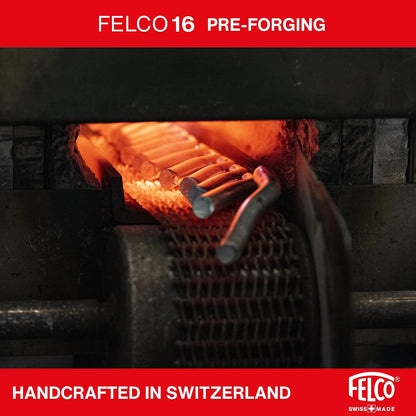 Felco - Tijeras de podar (F 16) - Podadora de jardín con una Mano para Zurdos de Alto Rendimiento Hecha en Suiza con Hoja de Acero