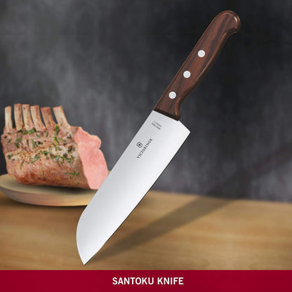 Victorinox Küchen-Santokumesser Palisandergriff Rostfrei In Geschenkschachtel-Cuchillo de Cocina