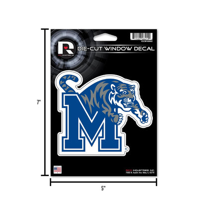 NFL Rico Industries - Calcomanía troquelada de Fibra de Carbono, tamaño Mediano de 5 x 7 Pulgadas, calcomanía troquelada de Vinilo, Accesorio para Automóvil/camión/hogar