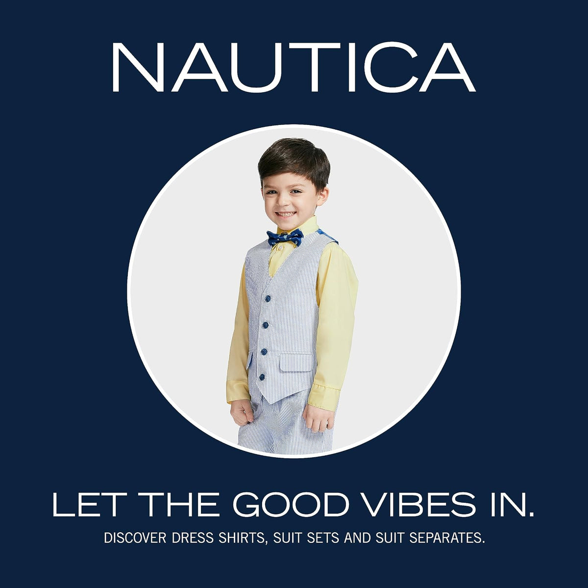 Nautica Conjunto de Chaleco de Piel de tiburón para niño