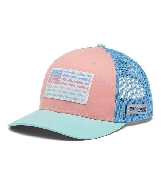 Columbia Women's PFG Fish Flag Snap Back