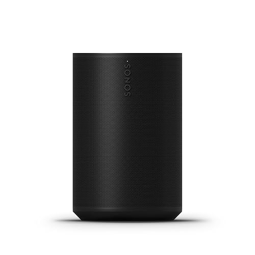 Sonos Era 100 Bocina Inalámbrica con Acústica y Conectividad de Última Generación Wi-Fi y Bluetooth - Negro