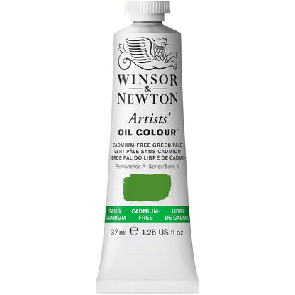 Winsor & Newton Pintura al Óleo 37 ml, Libre de Cadmio - 37-ml Tube - Verde