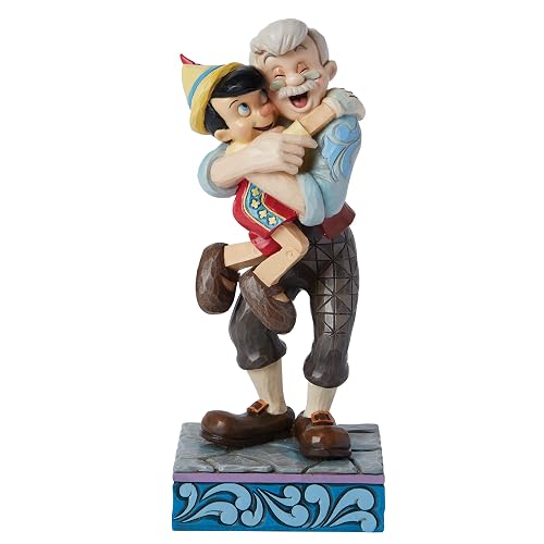 Jim Shore Figura de Gepetto & Pinocho