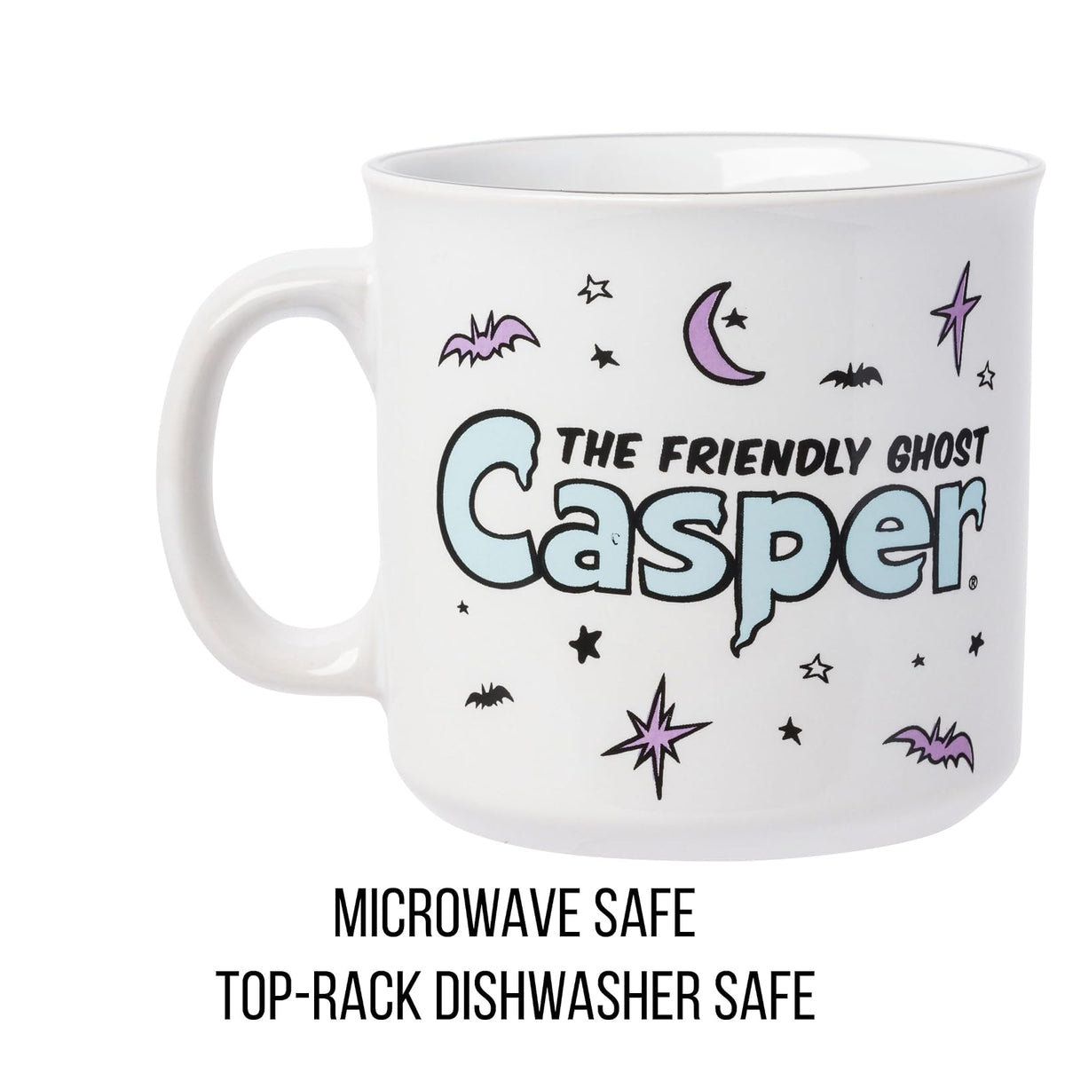 Silver Buffalo Casper The Friendly Ghost - Taza de cerámica, 20 onzas