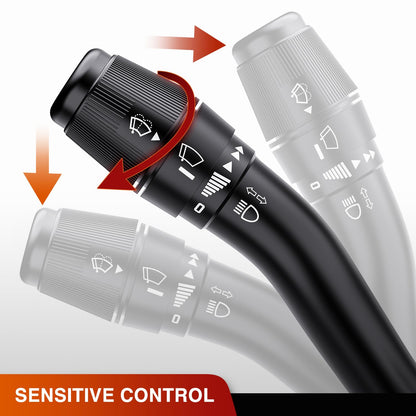 Nilight Interruptor de señal de giro compatible con Ford F150 F-150 F-250 F-350 F-450 F-550 Super Duty F650 F750 Lincoln Blackwood Combinación de limpiaparabrisas garantía garantía