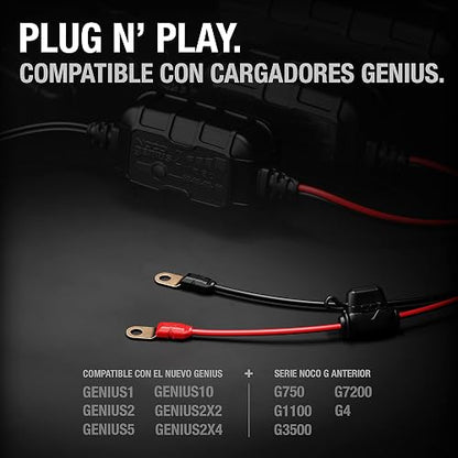 NOCO GC002 Accesorio de Terminales de Ojal M6 X-Connect para Cargadores de Baterías Inteligentes Genius