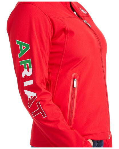ARIAT Classic Team Mexico - chamarra resistente al agua Softshell para mujer